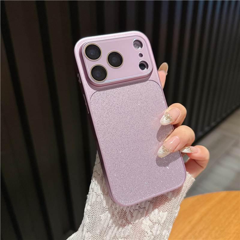 Glitter Drop-Proof Premium Case with Large Window for iPhone 17, 16, 15, 14 Pro Max
