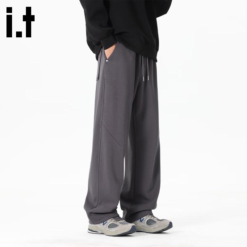 

Fingercroxxit Men s Heavyweight Curved-Leg Loose Casual Pants XL