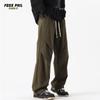 Foss Phil Herren Herbst/Winter Weite Baumwoll-Cargohose