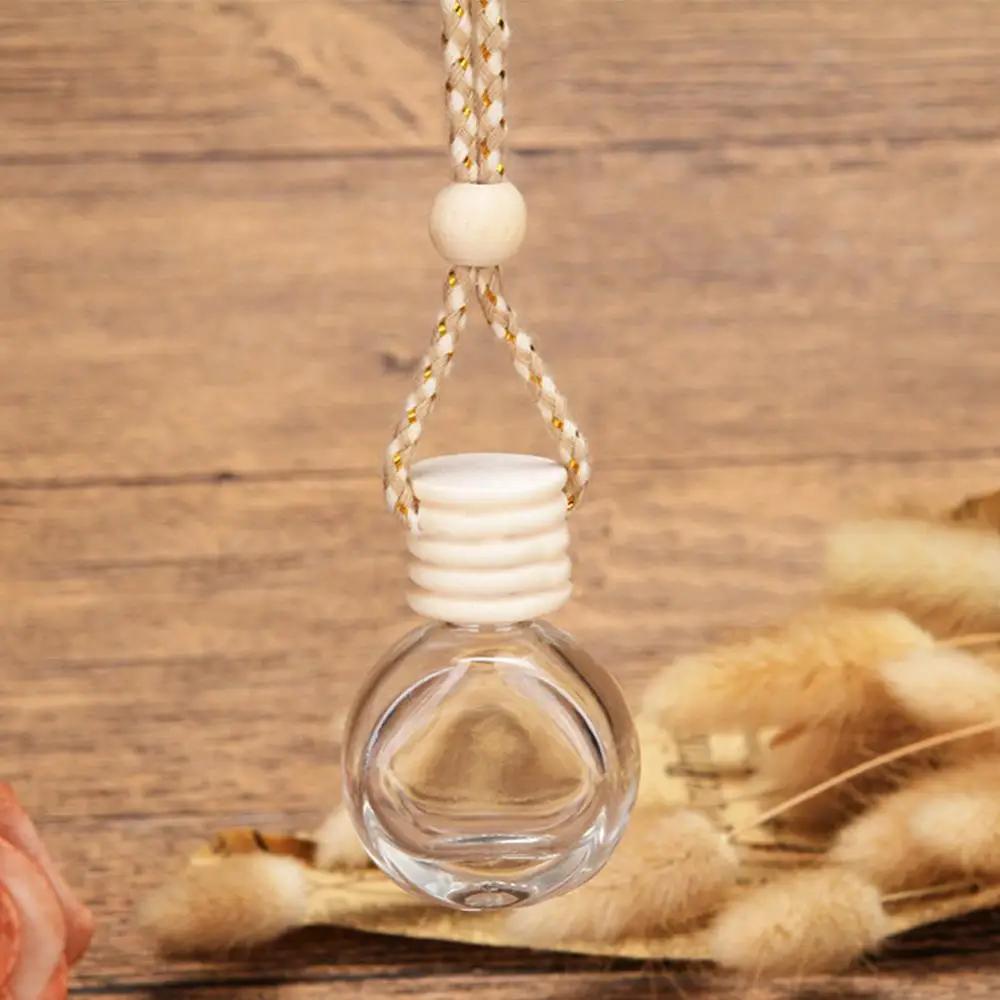 

Автомобильный ароматизатор, пустой стеклянный флакон, симпатичный флакончик для освежителя воздуха в машину, зажим для духов, вентиляционное отверстие, ароматерапия, эфирные масла, диффузор