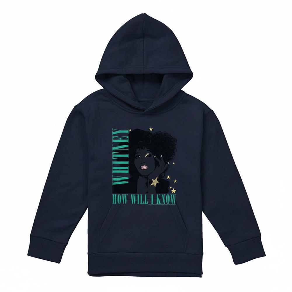 Whitney Houston Childrens/Kids How Will I Know Pull Over Hoodie