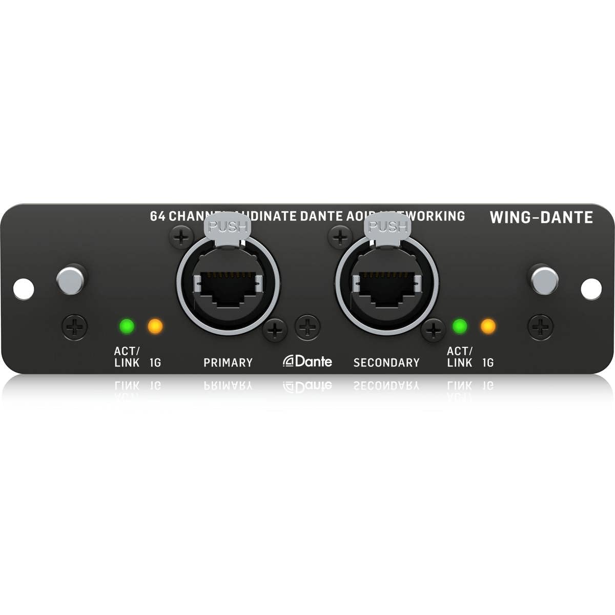 

Behringer 64 Channel Dante Expansion Card WING-DANTE