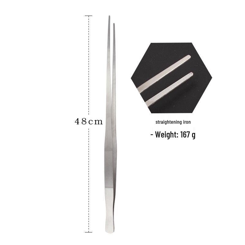Reptile & Aquatic Plant Fine Tweezers Set: Multi-Specification Pet Feeding & Landscaping Tools