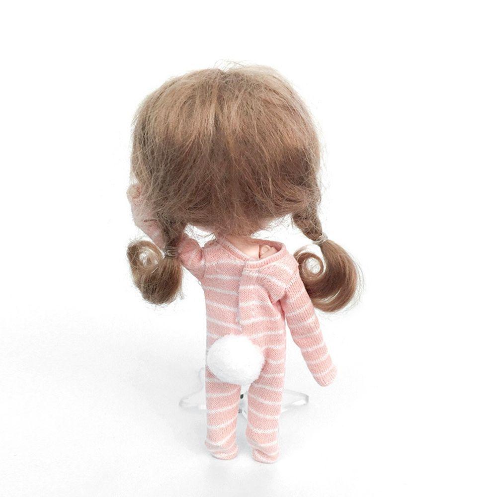 Doll Accessories Doll Striped Pajamas 1/111/12 Doll Clothes Doll Sleep Clothes New Cute Clothes