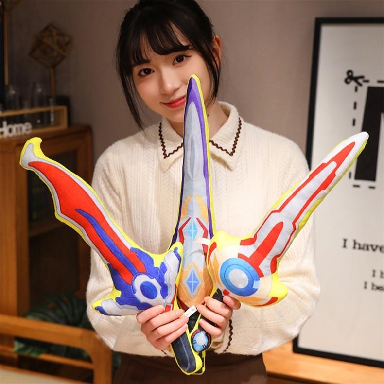 Plush Sword Toy For Kids Creative Kids Gift With Pp Cotton Filling For Play And Photography