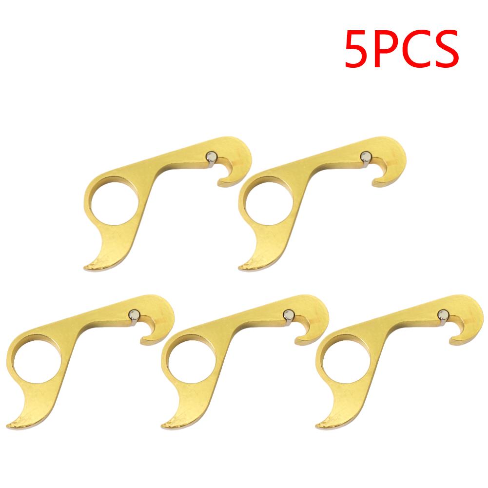 1/2/3/5PCS One-handed Bottle Opener Magnetic Bottle Opener Portable Beer Opener for Kitchen Bar or Restaurant Gift for Men