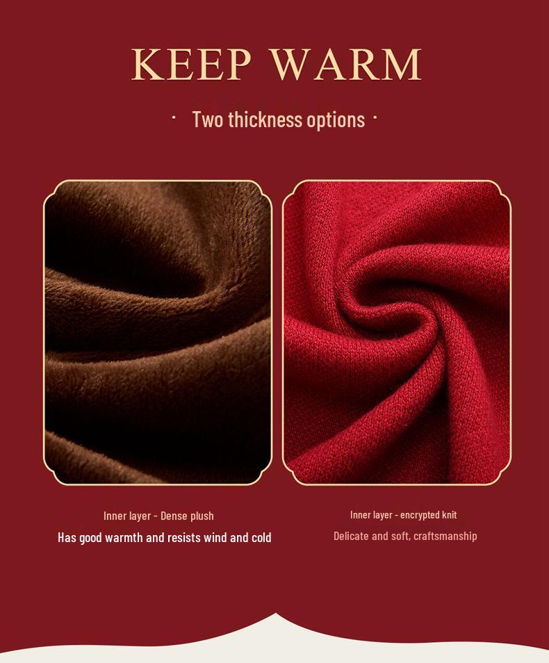 2026 Autumn/Winter Fine Wool Horse Embroidery Cardigan for Middle-aged & Elderly