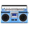 Retro Bluetooth Cassette Player with Dual Speakers and USB Recording