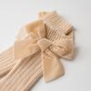 0-5Y Baby Boys Girls Cotton Socks Newborn Toddlers Knee High Socks With Bows Warm Autumn Winter Girls Tights Leg Warmer
