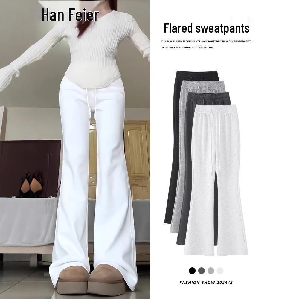 

Women s High Waist Slimming Micro Flare Sweatpants - Autumn 2025 Collection S