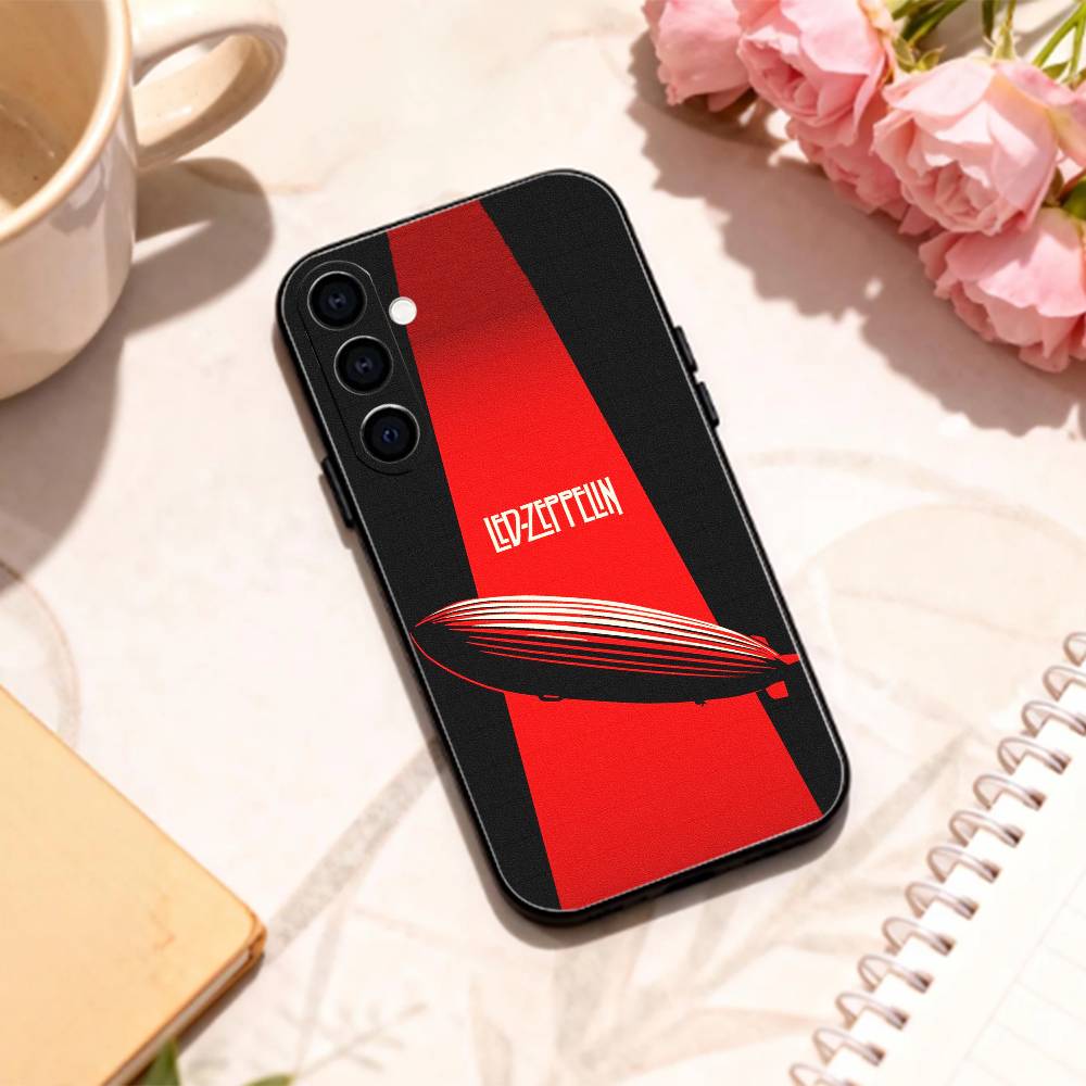 

cool L-Led Zeppelin Band phone Case For Samsung Galaxy A73,A72,A71,A70,A53,A52,A51,Others Soft Black Shell Samsung a13 5g