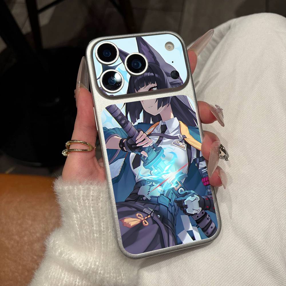 Classic Girl H-Hoshimi Miyabi For IPhone 17 Pro 17 Pro Max Rear Skin Wrap Decal Protective Sticker