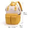 Stylish Mother Diaper Bag Backpack Waterproof Oxford Travel Bag with Multi-compartments
