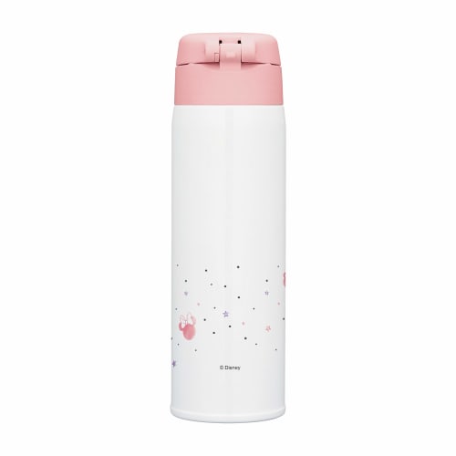 THERMOS Stainless Steel Bottle for Milk Formula Minnie Stainless Steel Thermos Bottle Ideal for Making Milk Capacity 0.5L 500ml JNX-502DS (MNI)