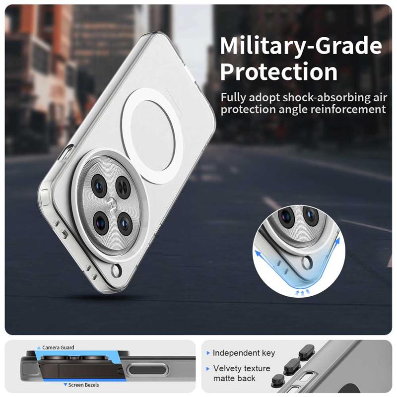 For OPPO Find X8 Case Magsafe Wireless Charging Cover OPPO Find X8 X8 Pro Case Shockproof Matte TPU Phone Cover For OPPO Find X8