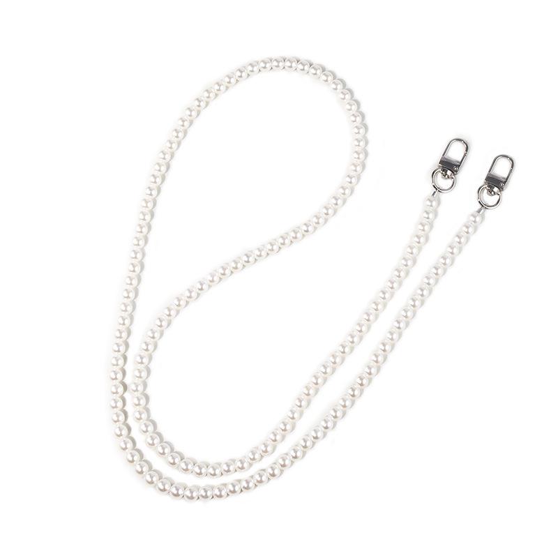 Handmade Beaded Phone Case with Pearl Necklace Lanyard & Crossbody Chain