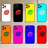 KISS Mark   Phone Case For iPhone 17, 16,15,14,13,12,11 Plus,Pro Max, Others Soft Black Cover