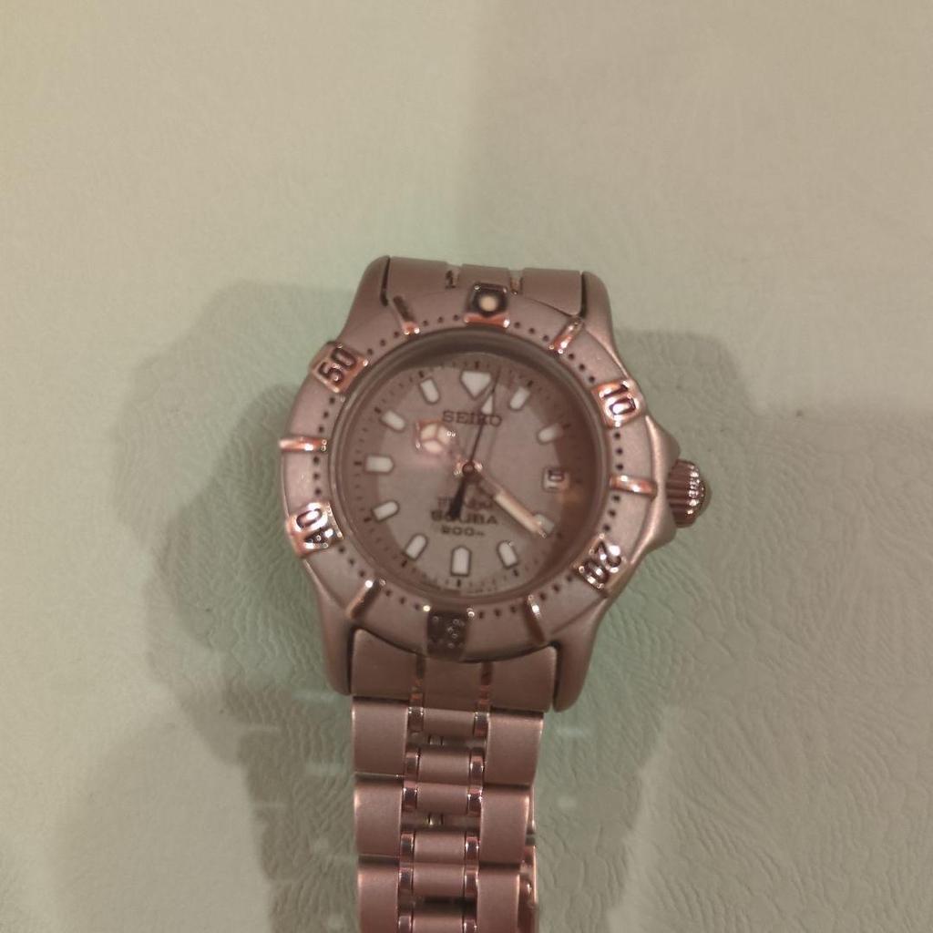[USED] Final Price Reduction Ladies' Seiko SEIKOSCUBA 200m TITANIUM
