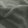 Tanaka Sangyo Imabari Menka Sprout Bath Charcoal 130 X 65 Cm Towel, Gray, Approx.