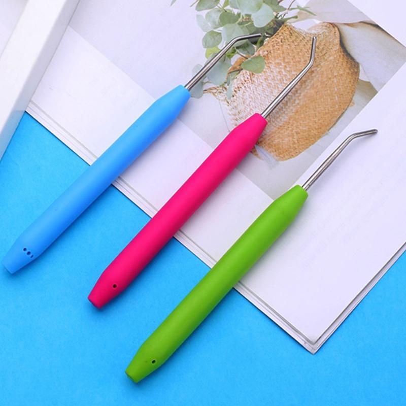 5 Pcs/Set Knitting Loomed Hooks Loomed Knitting Ergonomic Hook Crochet Hooks Knitting Supplies for Knitting Crocheting