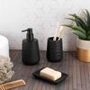Morgan Bathroom Soap Dish Black