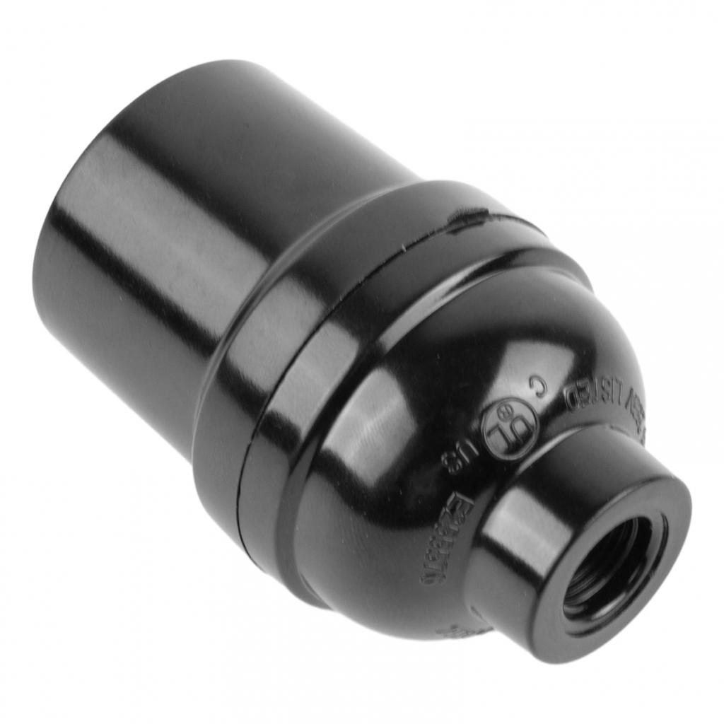 Industrieller Bakelit-Lampenfassungshalter für Vintage-Edison-Glühbirnen E27-Sockel