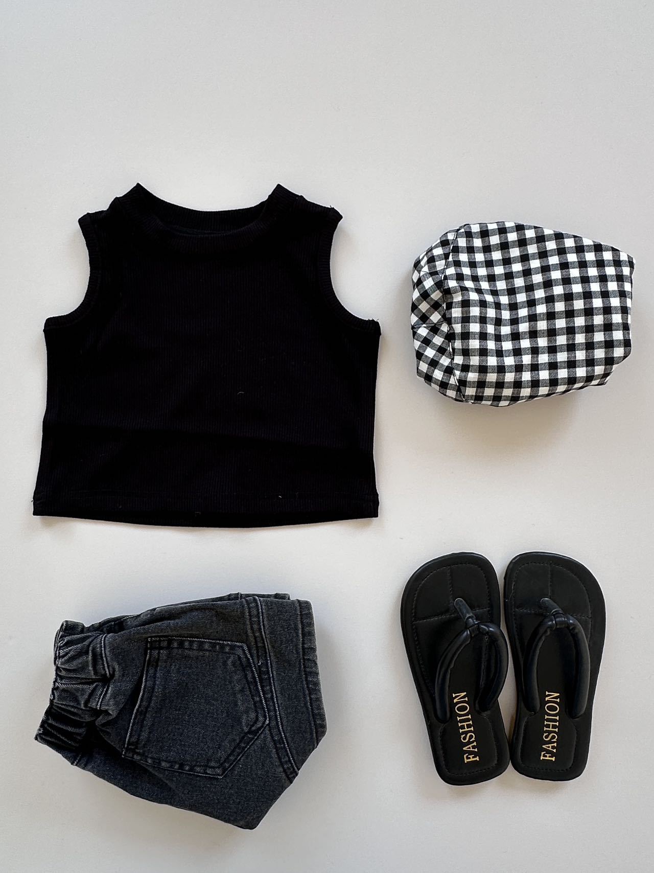 Girls vest summer new girls basic vest casual versatile children s top vest 90cm