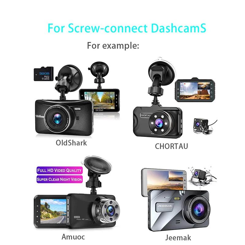Car DVR Holder Suction Cup Mount DV GPS Navigation Camera Phone Bracket Base 360 Degree Rotatable Auto Accessories Universal