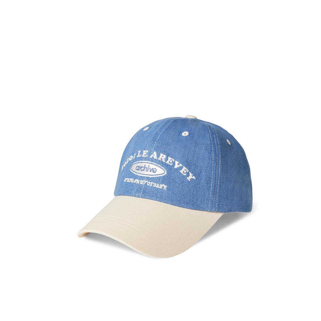 Leualeubei Archive Ballcap Denim/Ivory