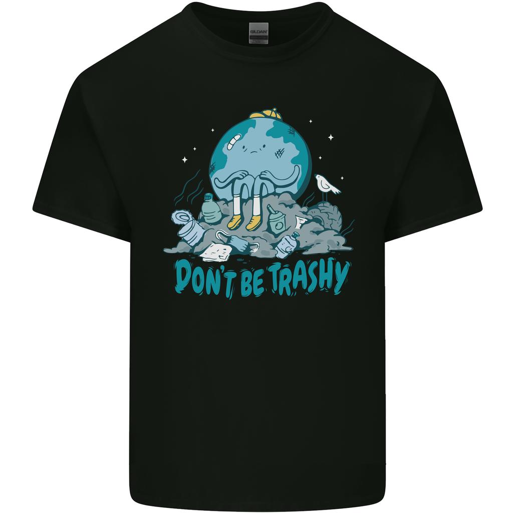 Climate Change Dont Be Trashy EnvironUnisext Unisexs Light Cotton TShirt