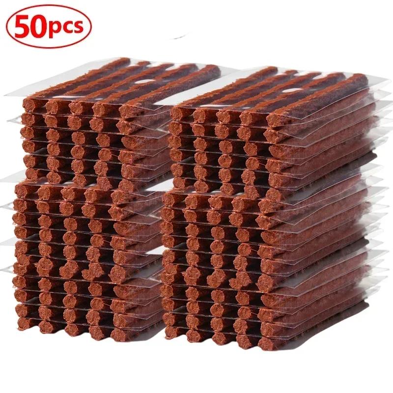 Car Tire Repair Rubber Strips Tubeless Seal Motorcycle Bike Tyre Puncture Repairing Plug Strip Tools Tire Repair Accessories