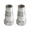 Stainless Steel Extension Fitting with Filter Screen M18x1.5 Oxygen Sensor Adapter