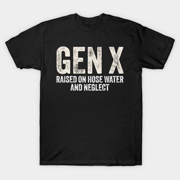 

Men Black Print T-shirt Generation-X No-Cut Transfer Paper Print Cotton Tshirt 3XL чорний