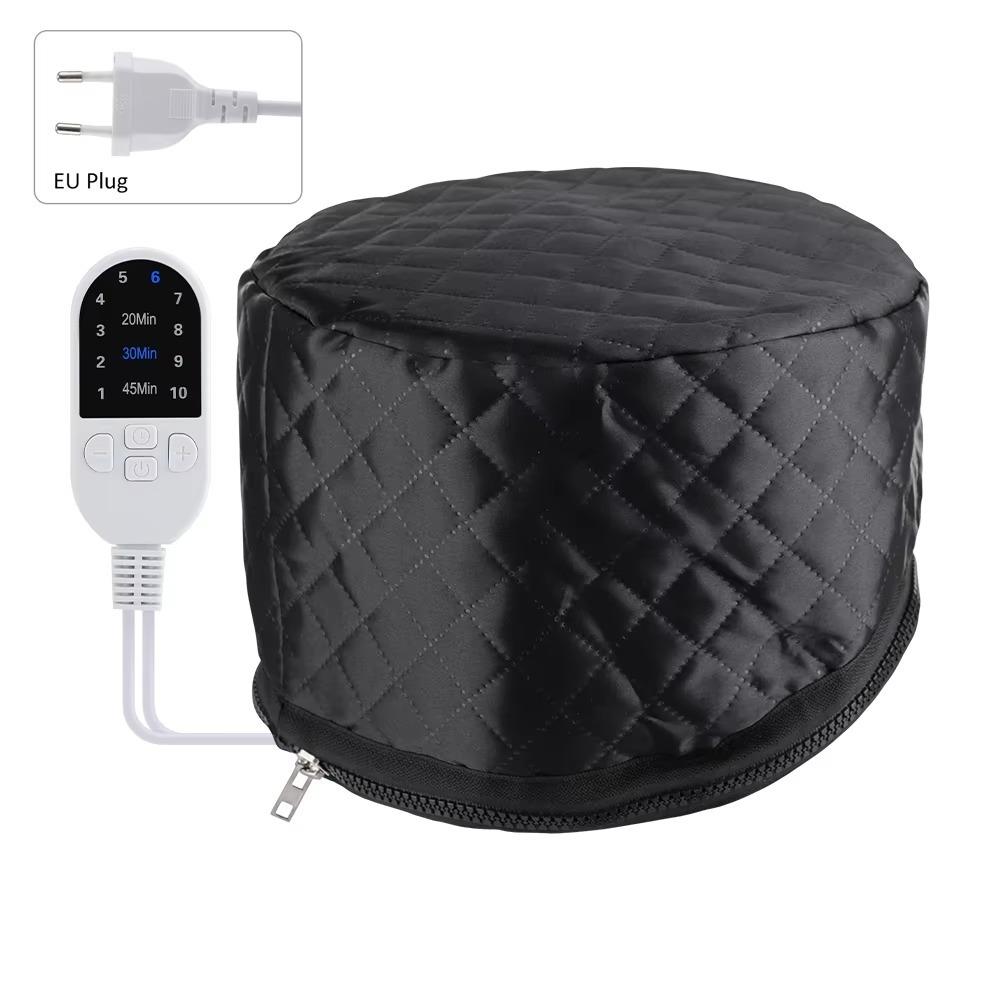 Nourishing Baking Electric Hair Heating Cap PU+PVC Liner Heated Care Helmet Hair Styling Care