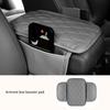 Center Console Leather Armrest Cushion Pad with 2 Storage Bags Replacement Armrest Protection Cover Quick Installation