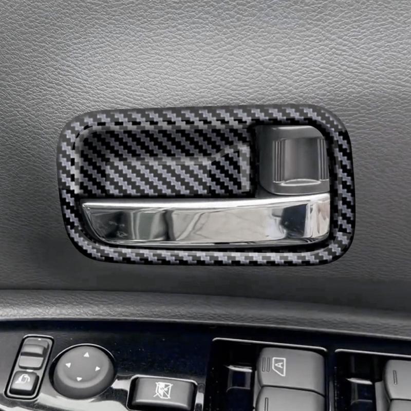 For Mitsubishi Delica MINI 2024 ABS carbonfiber interior Accessories Roof readlamp air conditions outlet door handle cover