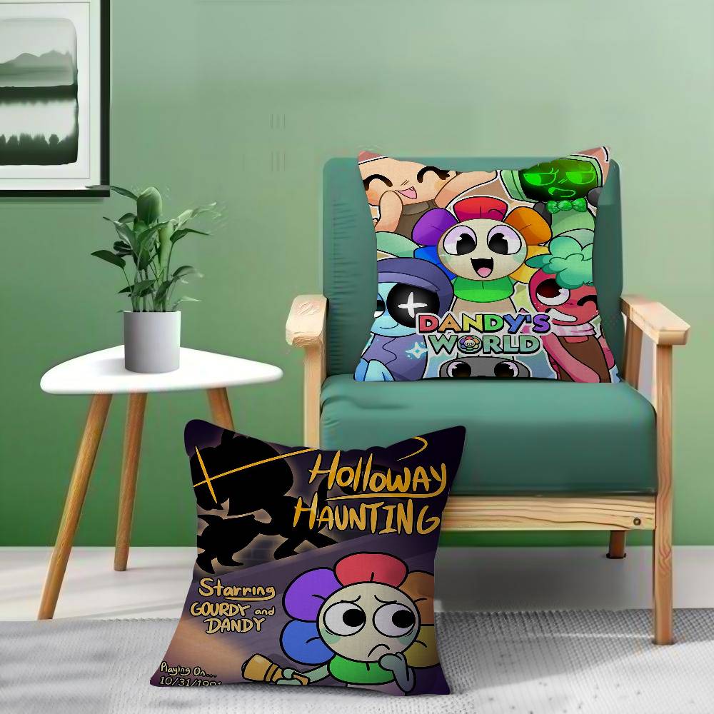 Game DDandys World Pillow Gift Home Office Decoration Bedroom Sofa Car Cushion Cover Case X