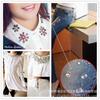 Acrylic 13x18mm Long Octagonal Multi-faceted Double Hole Rhinestones for Hand-sewing