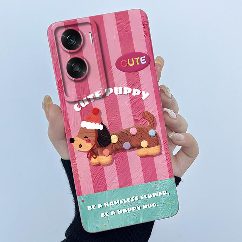 Für Honor 90 Lite 5G X50i 5G 2023 Handyhülle Panda Mädchen Katzen Weiches Silikon TPU Rückabdeckungen Stoßfänger Für Honor 90Lite Fundas Coque
