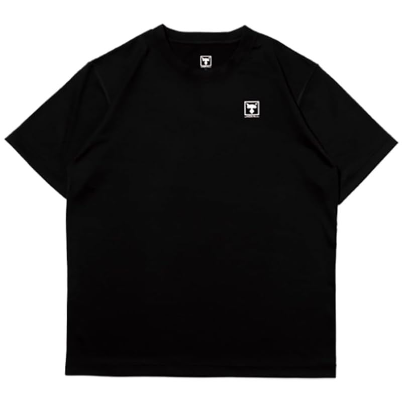 

JACKALL dry t-shirt black L size TS-A001