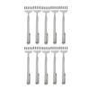 10pcs Back Scratcher Extendable Mini Portable Foldable Back Scratcher Telescoping with Pocket Clip