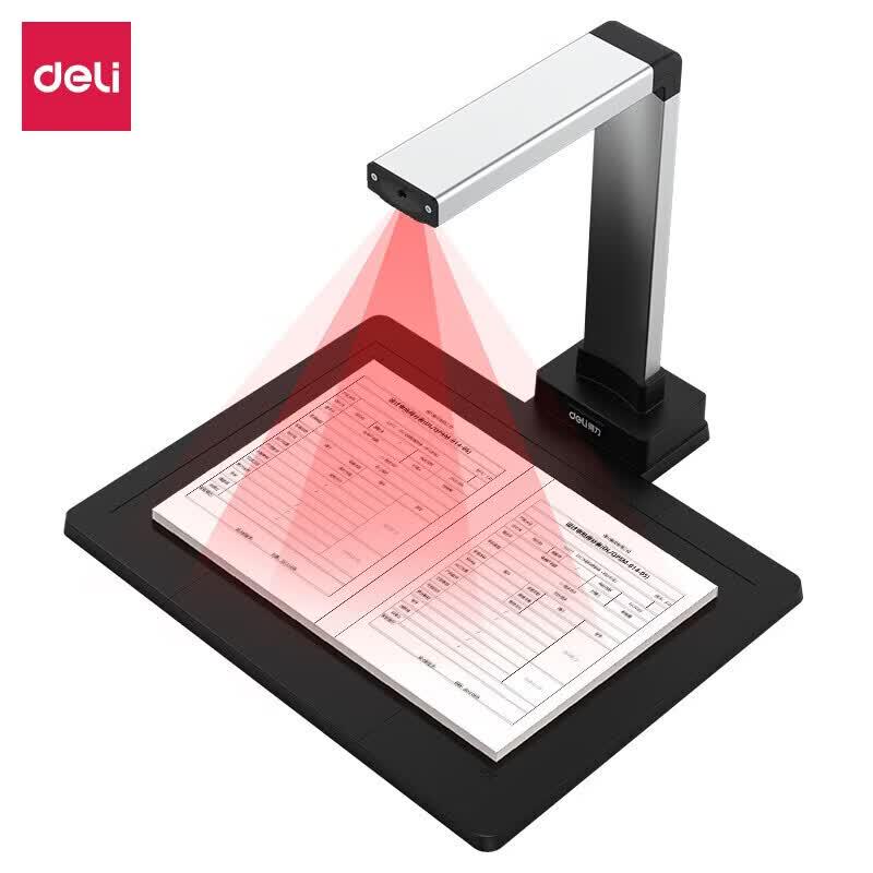 Deli 15152 A4 High-Speed Document Scanner CN plug (adapter included)