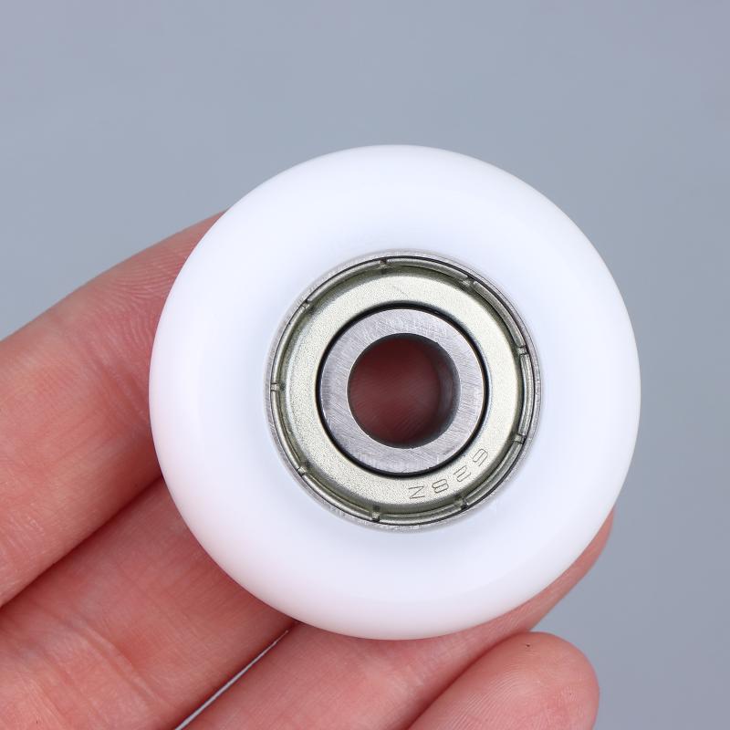 1/3/5Pcs Rowing Machine Rollers Bsr69838-10 Pom Rower Wheel Plastic Coated Bearing Wheels Rowing Machine Rollers