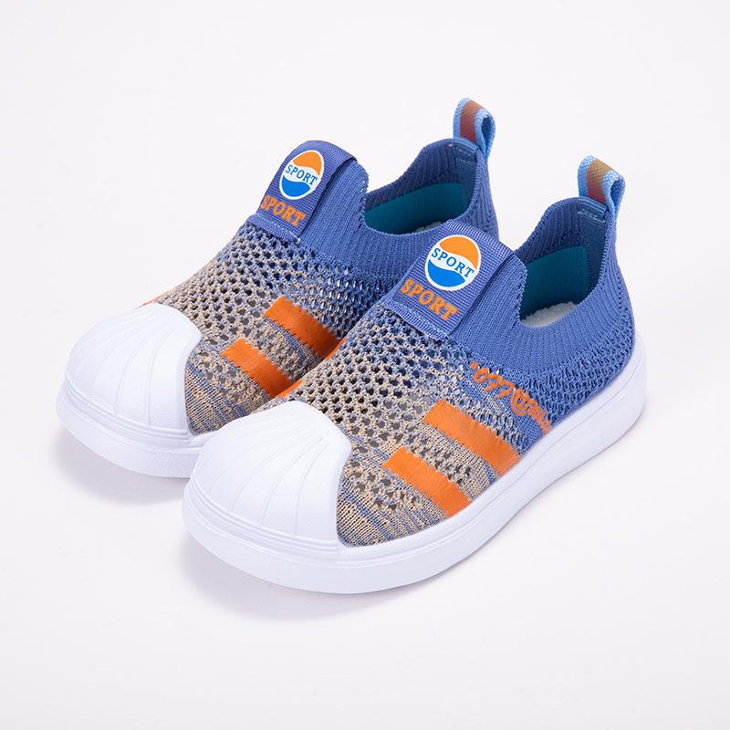 

Boys Spring 2025 Girls Net Shoes Classmate Single Breathable Mesh Kids Board Shoes Sports Shoes Summer Tide 31.