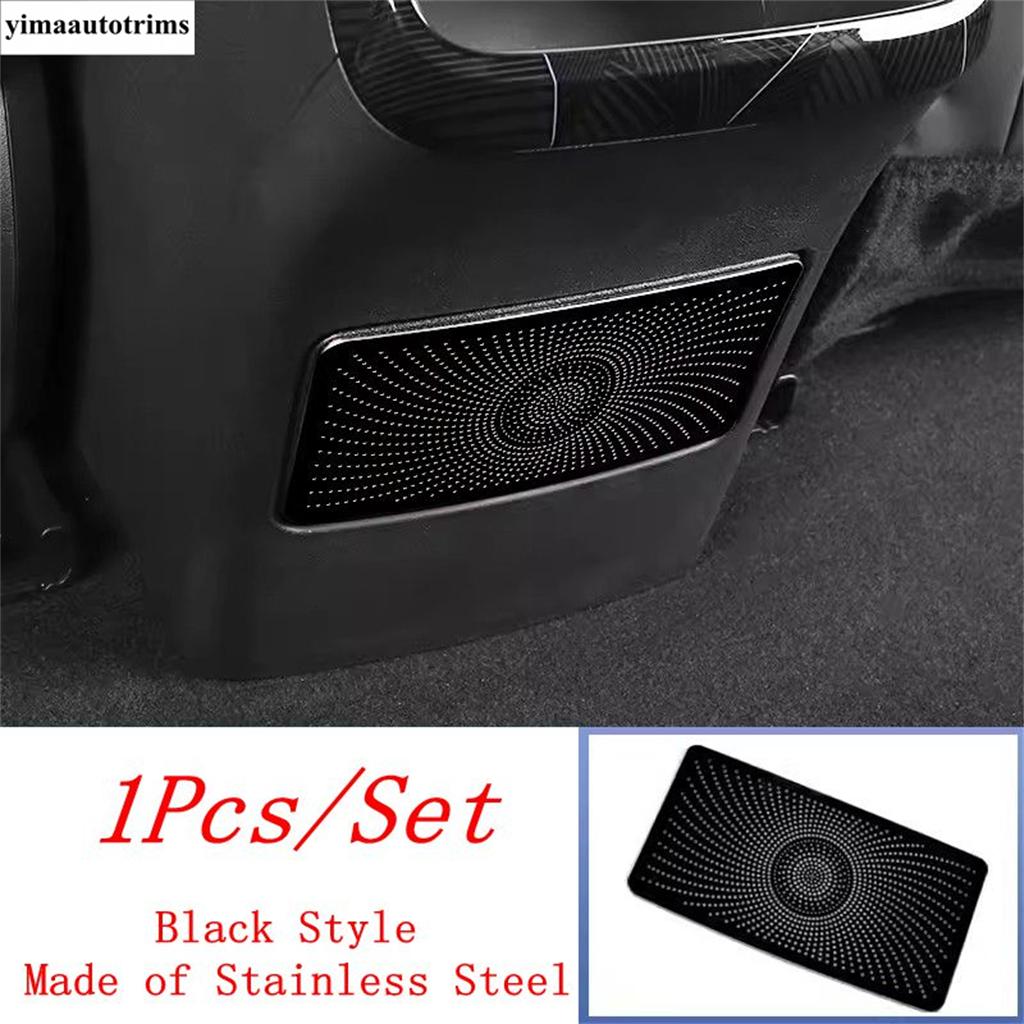 Car Rear Armrest Box Speaker Stereo Audio Horn Sound Frame Decoration Cover Trim Accessories Fit For BYD Seal EV 2024