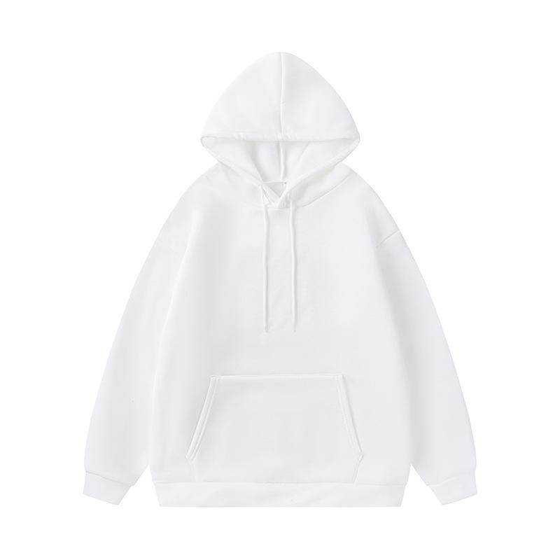 2024 Women's Fleece-Lined Sunset Print Hoodie with Kangaroo Pocket & Drawstring