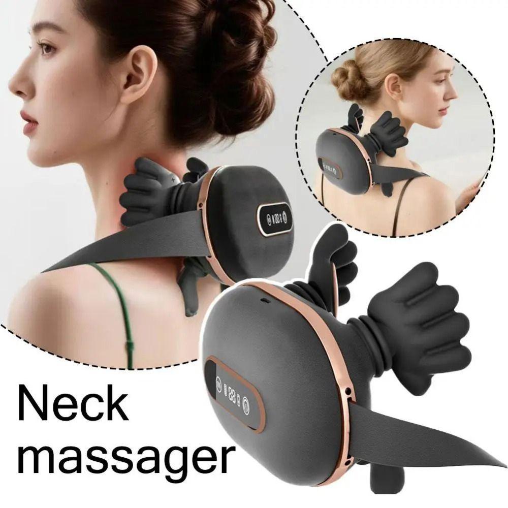Bionischer Knet-Schulter-Nacken-Massager Tiefengewebs-Halswirbel-Massagegerät Rückenmassage