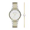 A|X Armani Exchange LOLA AX7156SET Women's Silver & Gold Watch