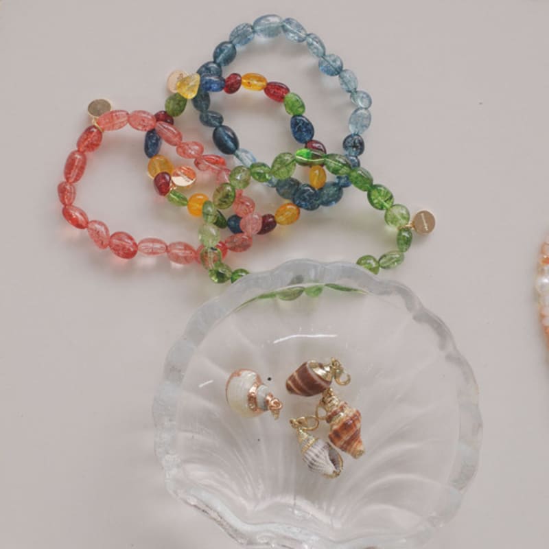Objet213 Summer Sea Natural Stone Bracelet (4 Colors)