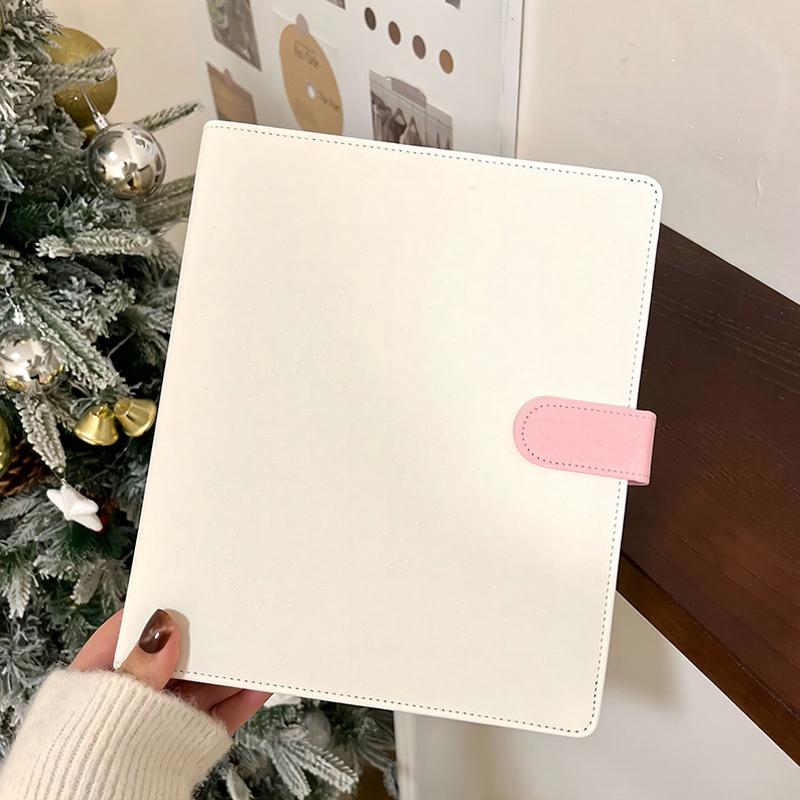 Pu Leather Photocards Holder Photo Album Cards Collect Book Idol Kpop Photo Card Storage Binder Cover Binding Machine Notebook